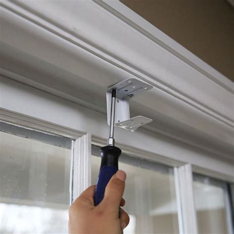 remove mini blinds metal brackets|removing blinds from window frame.